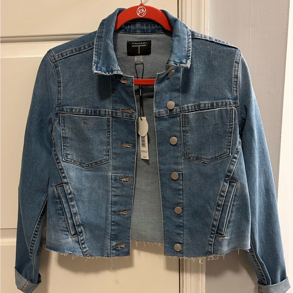 Tahari Jean jacket